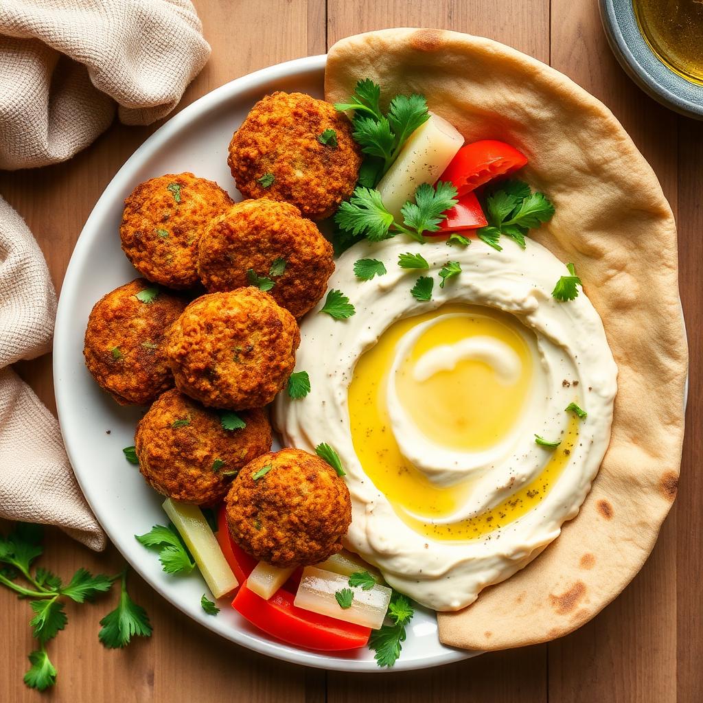 Falafel-Teller
